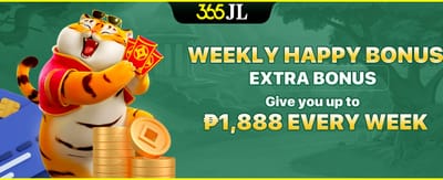 Weekly Happy Bonus - Extra ₱1,888 Cashback promotion